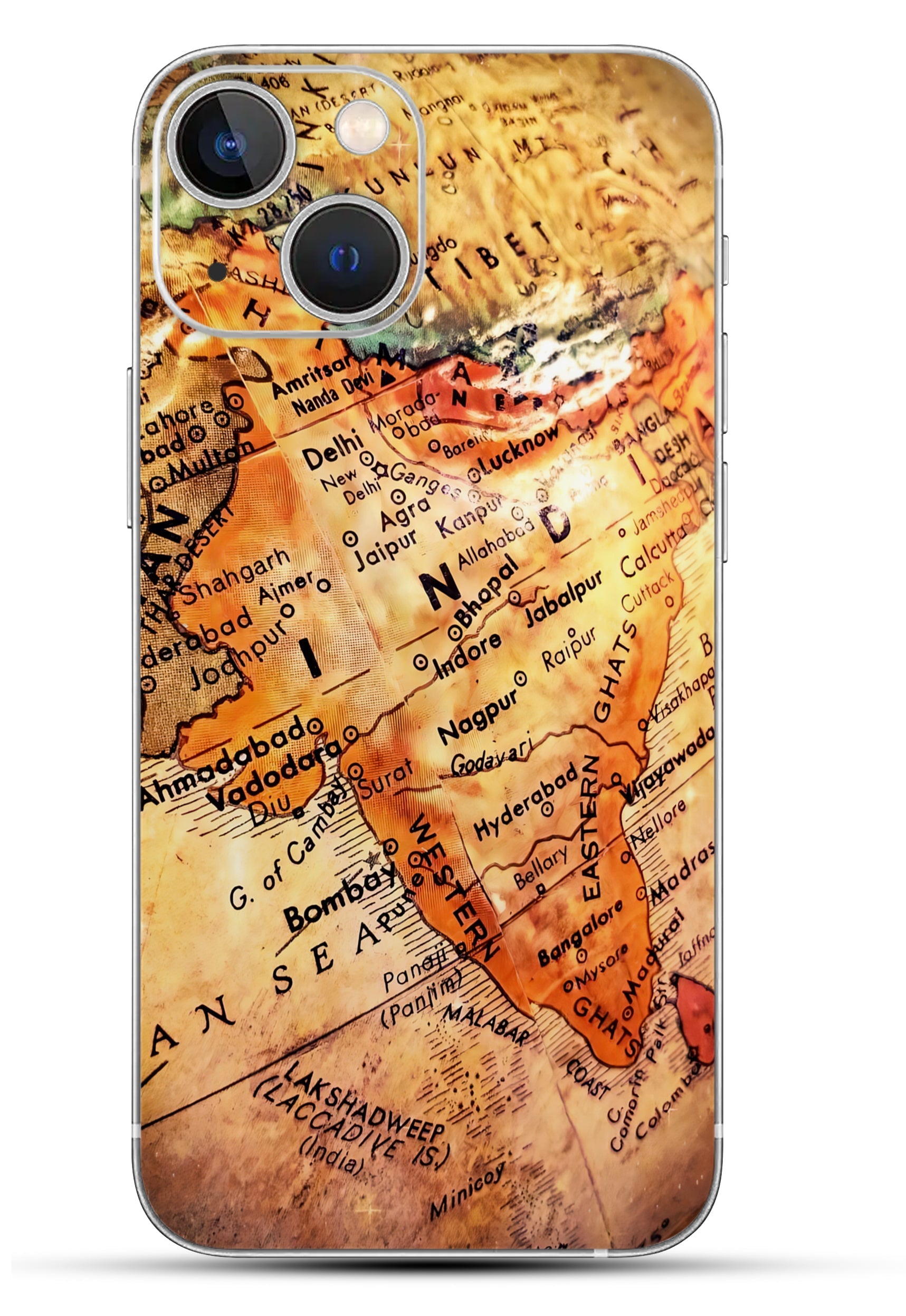 World Map Mobile Amazing Skin